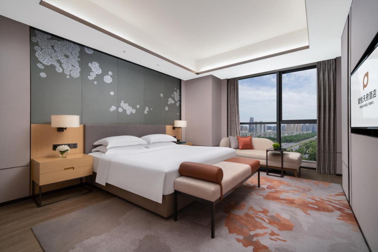Projoy Hotel Tianfu Chengdu Exterior foto